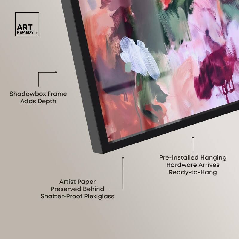 Adelas Garden II Shadowbox by Art Remedy