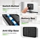 preview thumbnail 9 of 8, Costway Slim Kitchen Trash Can with Wing Lids 13.2 Gal Automatic