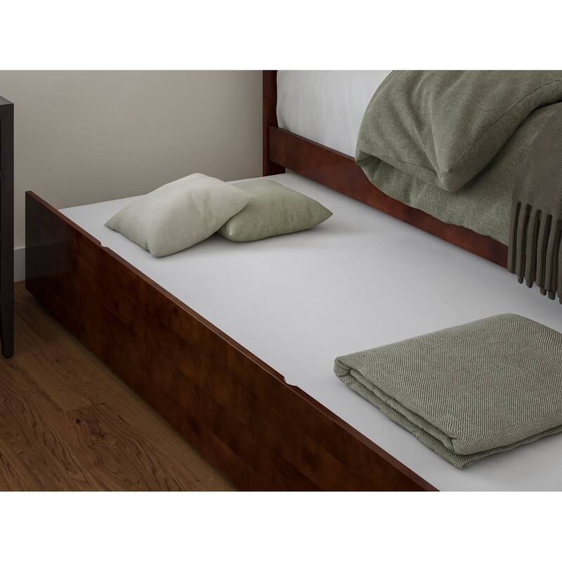 Nantucket Bed with Matching Footboard and Twin XL Trundle
