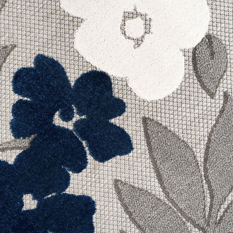 Origin Coastal Floral Indoor/Outdoor Area Rug