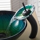 preview thumbnail 19 of 22, Kraus Glass Vessel Sink, Bathroom Faucet, Pop Up Drain, Mounting Ring