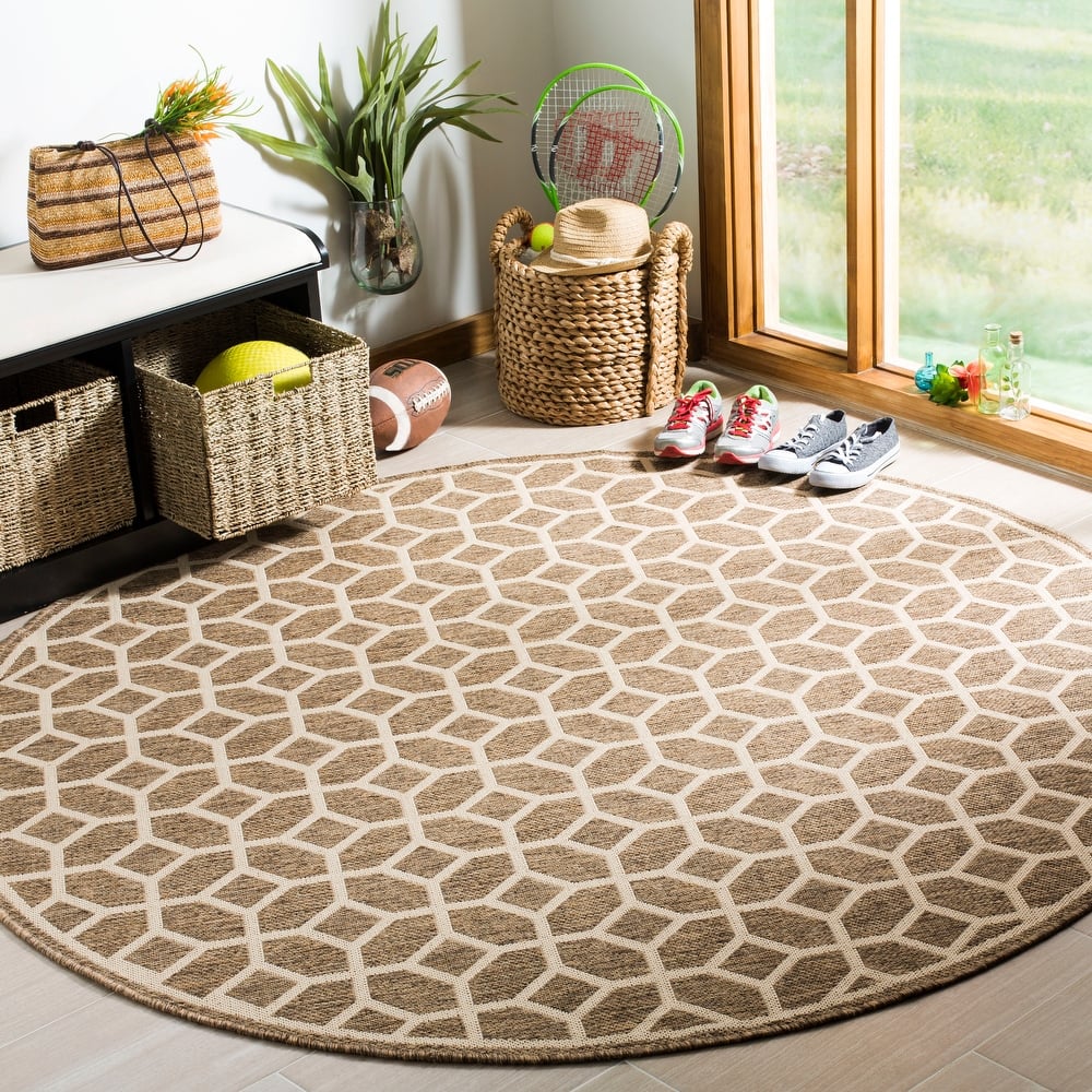 SAFAVIEH Linden Felia Indoor/ Outdoor Waterproof Patio Backyard Rug