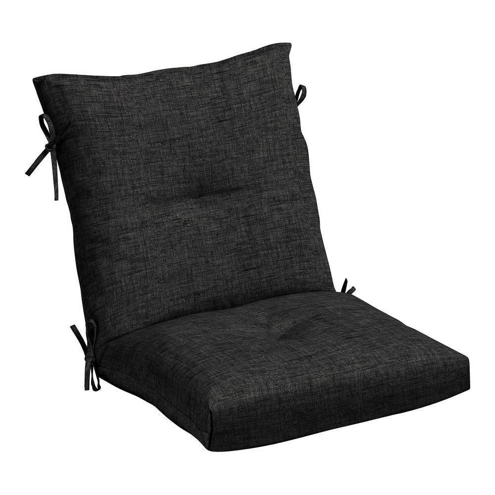 ARDEN Outdoor Plush Modern Tufted Blowfill Dining Chair Cushion, 21 x 40