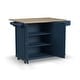 preview thumbnail 17 of 44, Homestyles Mobile Kitchen Island Cart with Wood Top and Dropleaf Breakfast Bar