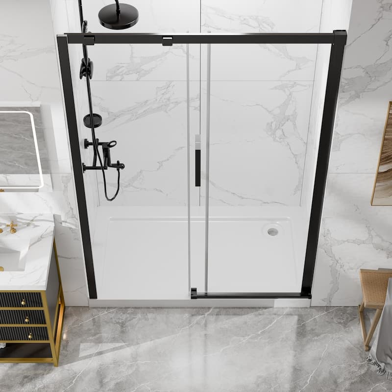 Modland 56-60''x 74'' Sliding Shower Door - 56''-60''x 74''