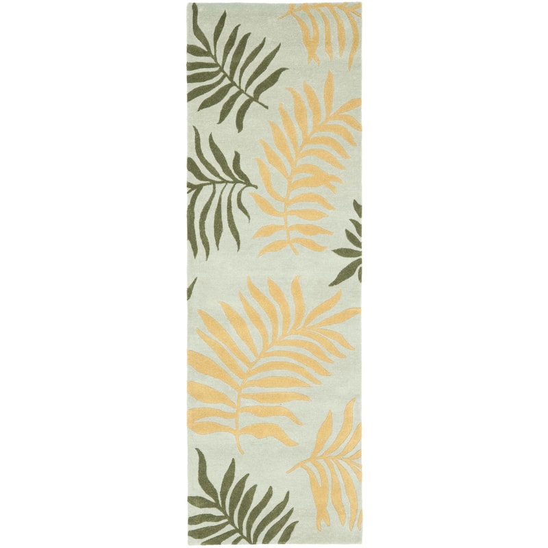 SAFAVIEH Handmade Soho Carley Ferns N.Z. Wool Rug