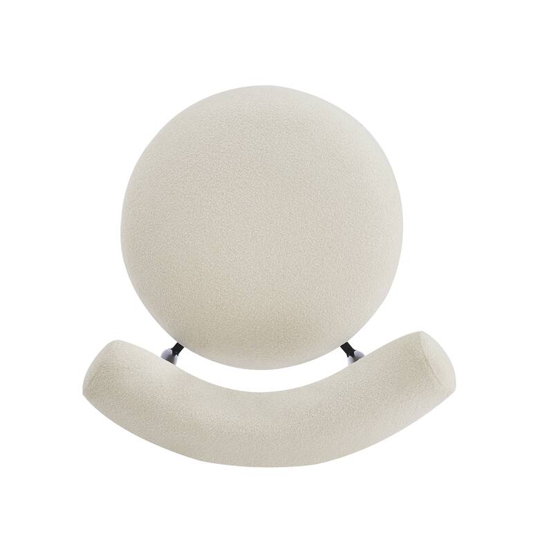 Open Back Upholstered Dining Chair Set of 2 Modern Kitchen Chairs with Metal, Fabric Dining Room Chairs for Living Room