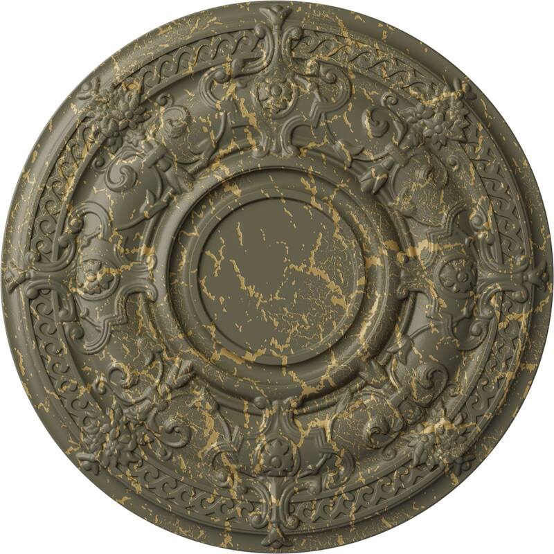 33 7/8"OD x 1 3/8"P Dauphine Ceiling Medallion