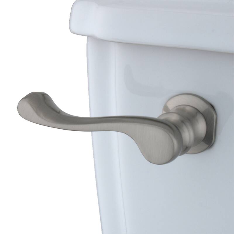 Kingston Brass French Toilet Tank Lever - Brushed Nickel