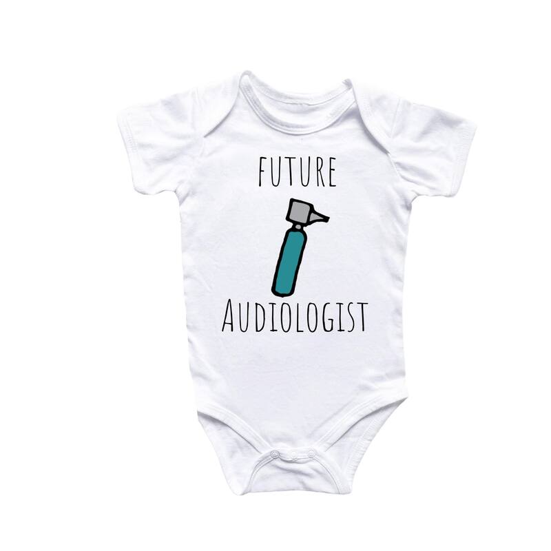 Audiologist Audiology - Baby Boy Girl Clothes Infant Bodysuit Funny Cute Newborn - Pink - 0-3M