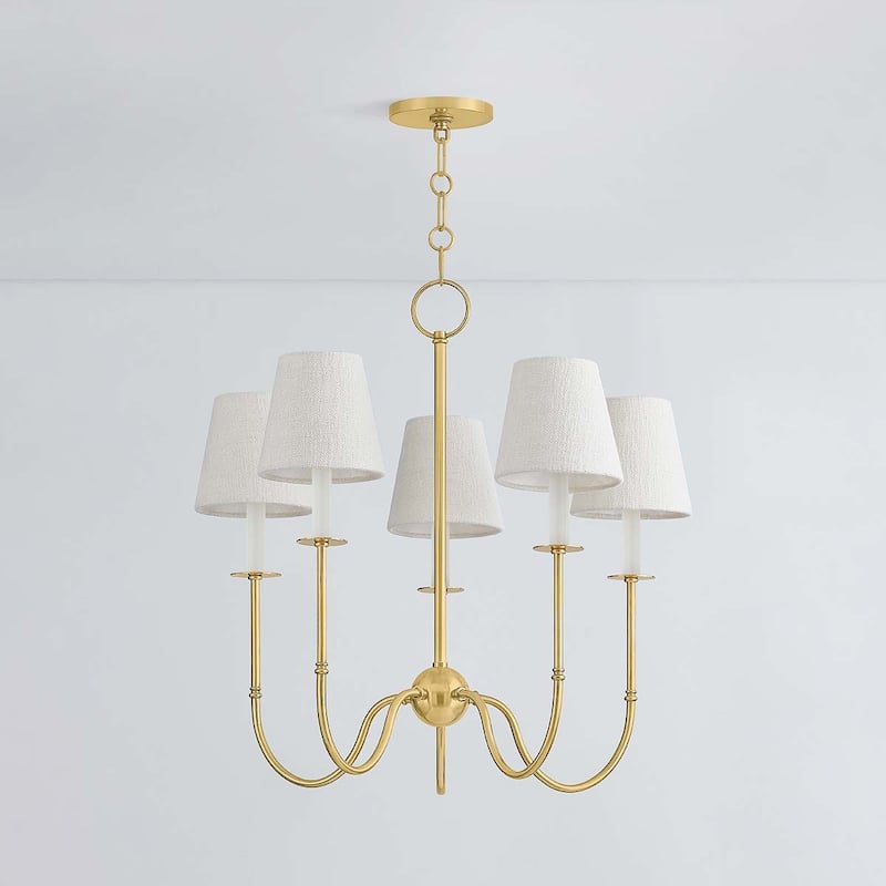 Hudson Valley Lighting 6927 Amina 5 Light 27" Wide Chandelier