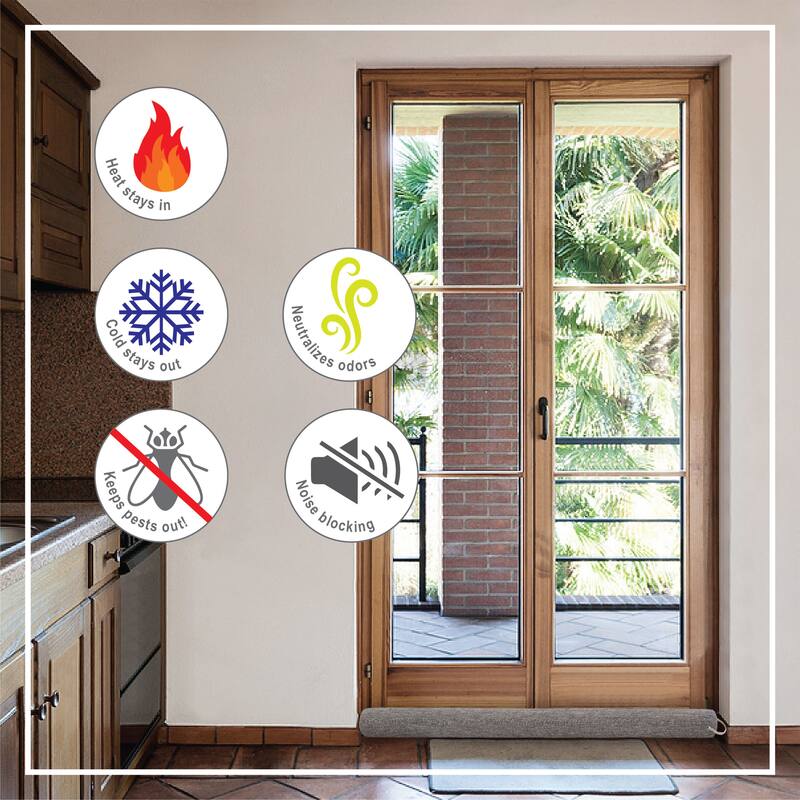 Fresh Ideas Bamboo Charcoal Odor Control Draft Blocker