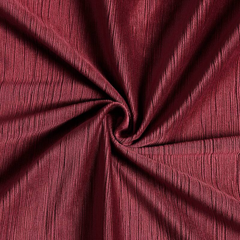Exclusive Fabrics Ravello Burnout Velvet Curtains (1 Panel) Room Darkening Curtains For Bedroom & Living Room Curtains
