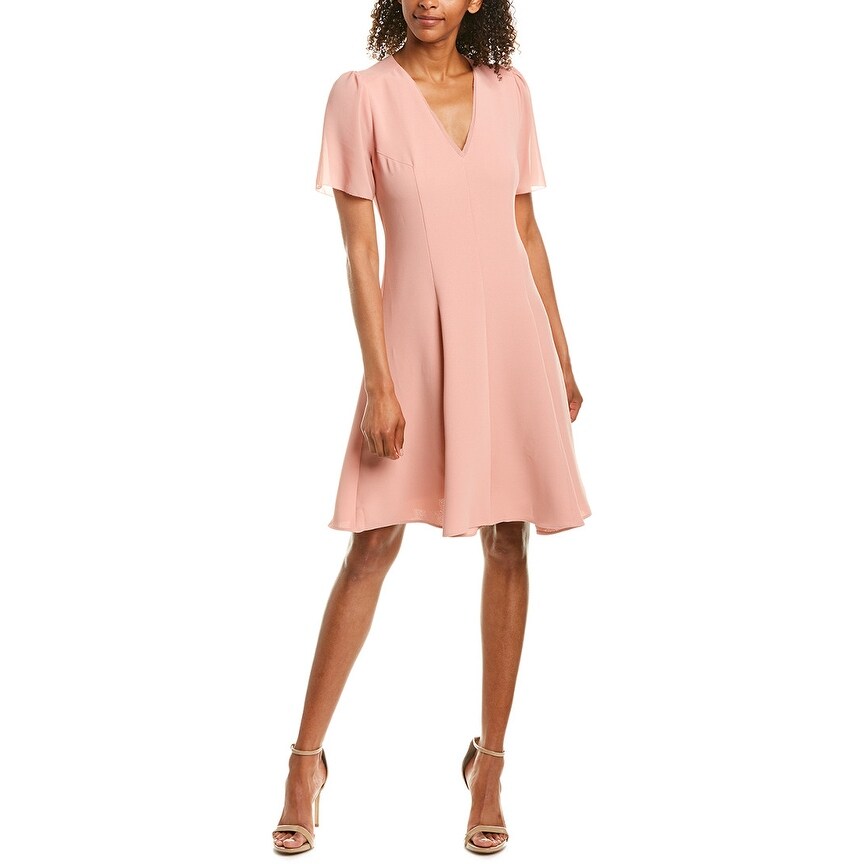 reiss pale pink dress