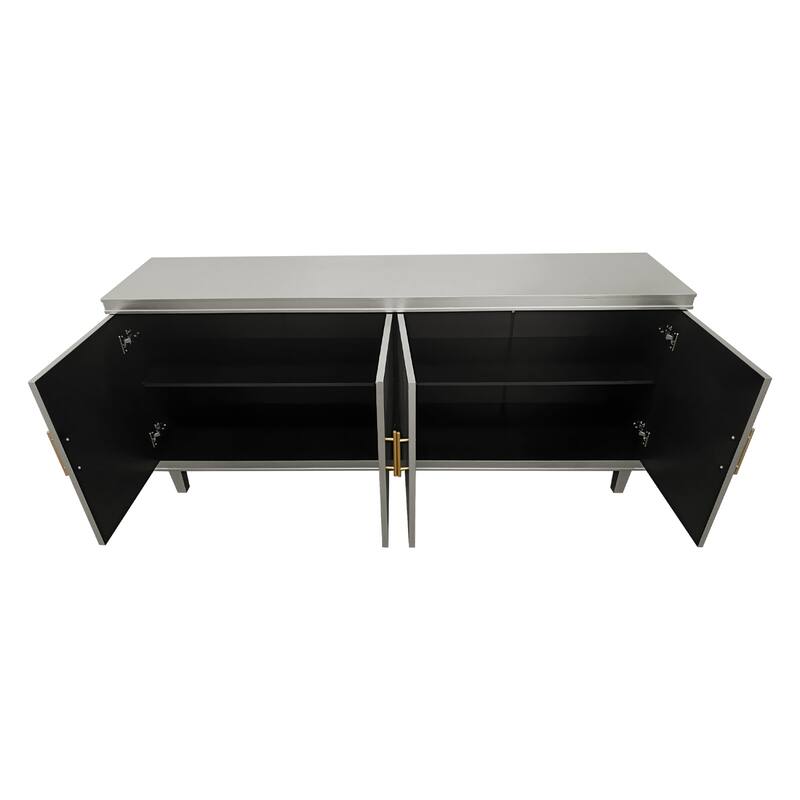 70.07" Large Size 4-Door Cabinet