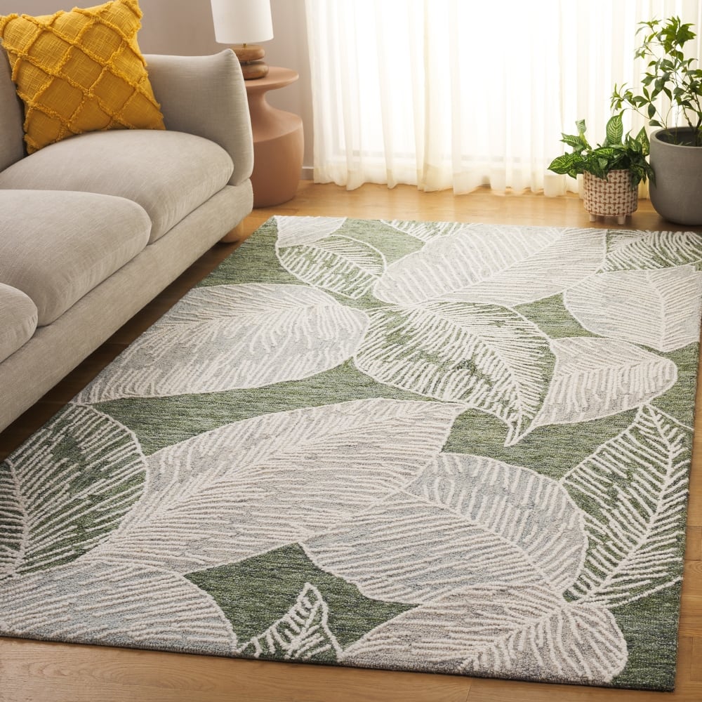 SAFAVIEH Handmade Jardin Mridula Wool Rug