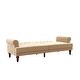 preview thumbnail 31 of 41, The Novogratz Upholstered Cassidy Futon Convertible Couch