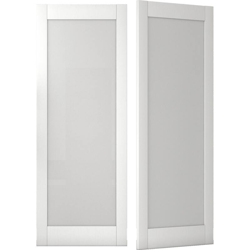 28 X 80 X 5 inch 1-Panel Interior Doors Solid Wood French Door