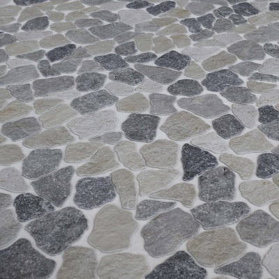 Cruz Bay Studio MKT3023 Full Eclectic - 18" x 18" Pebble and Rock