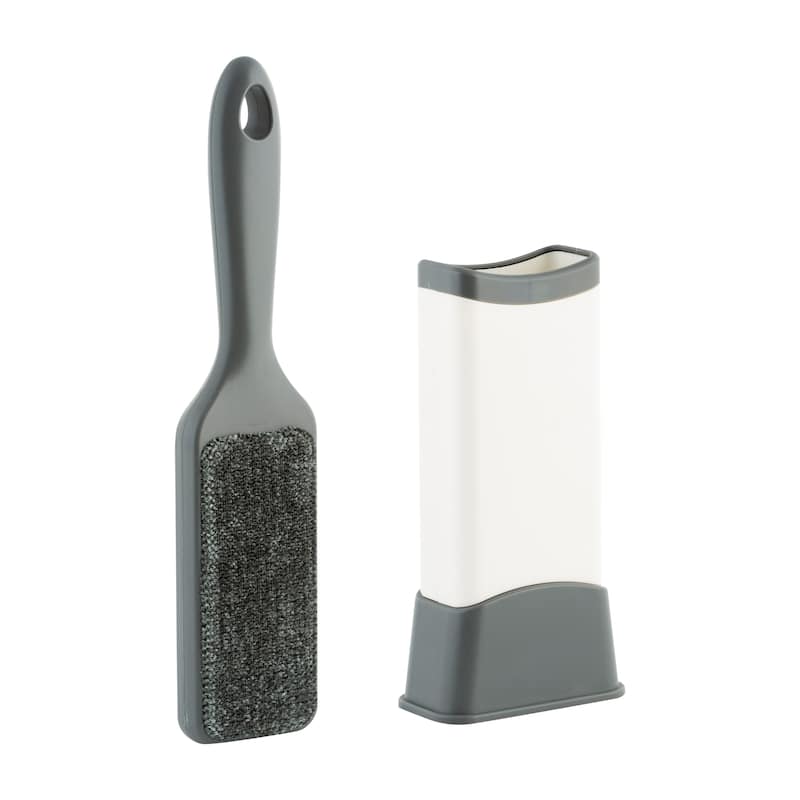Laundry 360 Double Sided Lint Brush - 9.2"x 2.9"x 1.5"
