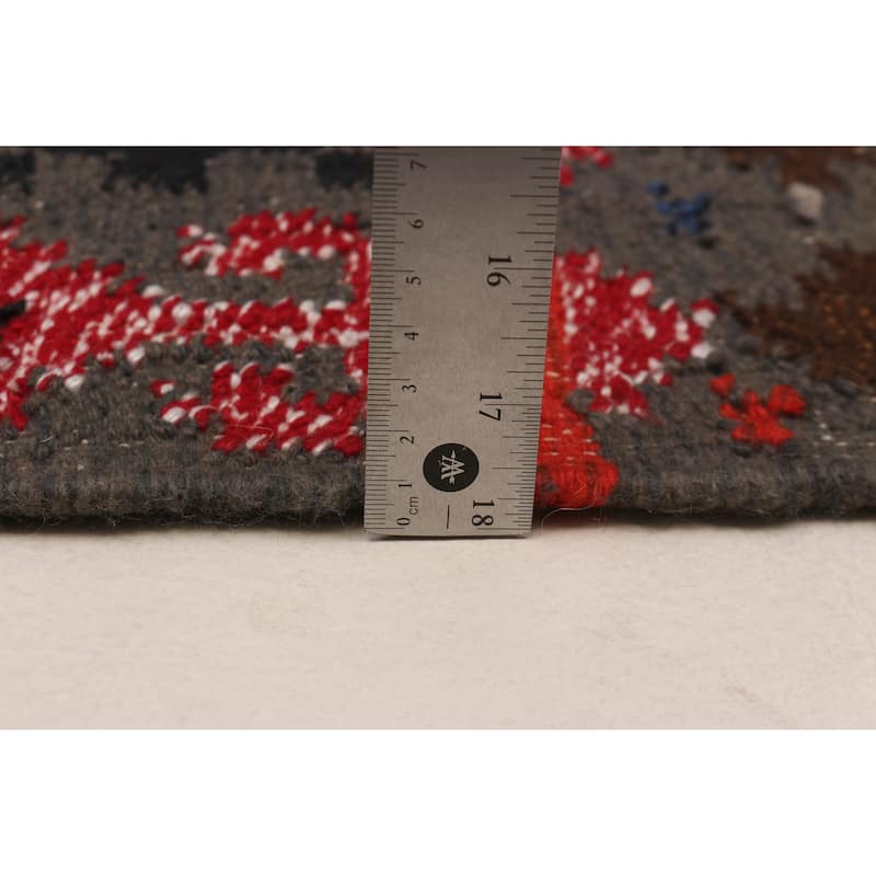 Ankara FW Grey Kilim 5'2" x 8'2" - 5'2 x 8'2