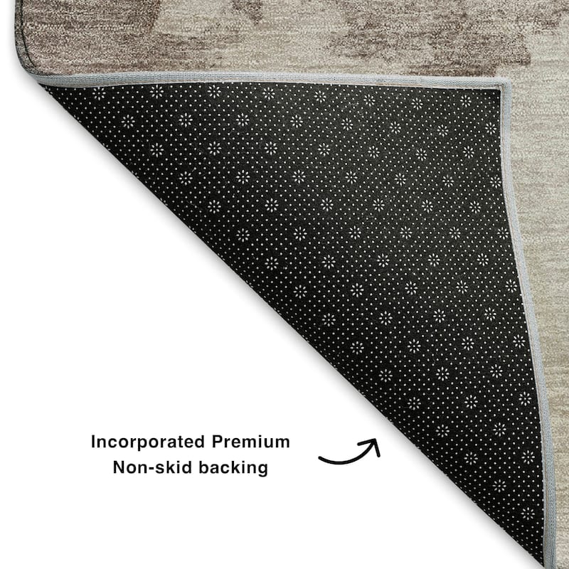 Premium Washable Super Soft Abstract Mayfield Rug
