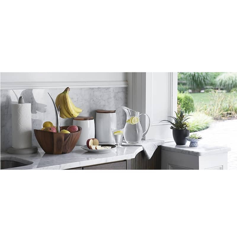 Nambe Curvo Paper Towel Holder - 13.75” H