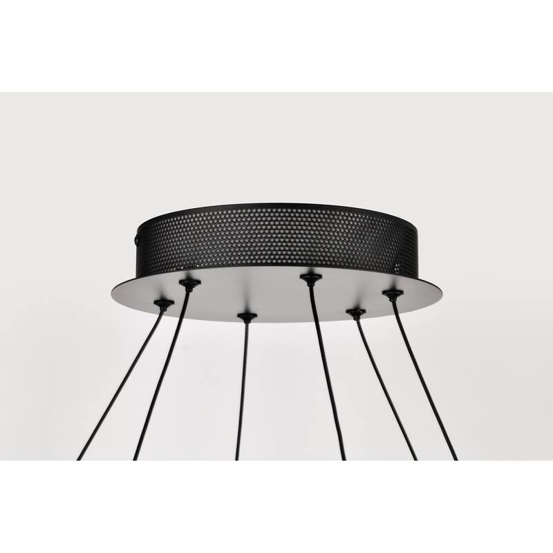 Sylas 36 Inch LED Pendant Matte Black Finish - Matte Black