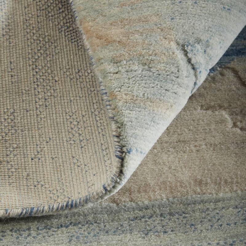 Grand Bazaar Hartman Machine Made Abstract Modern Area Rug