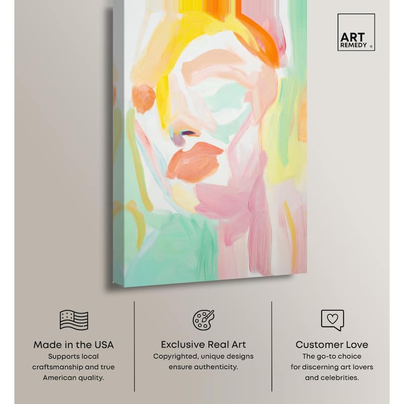 Hues of Emotion I Canvas by Art Remedy, Gallery Wrapped