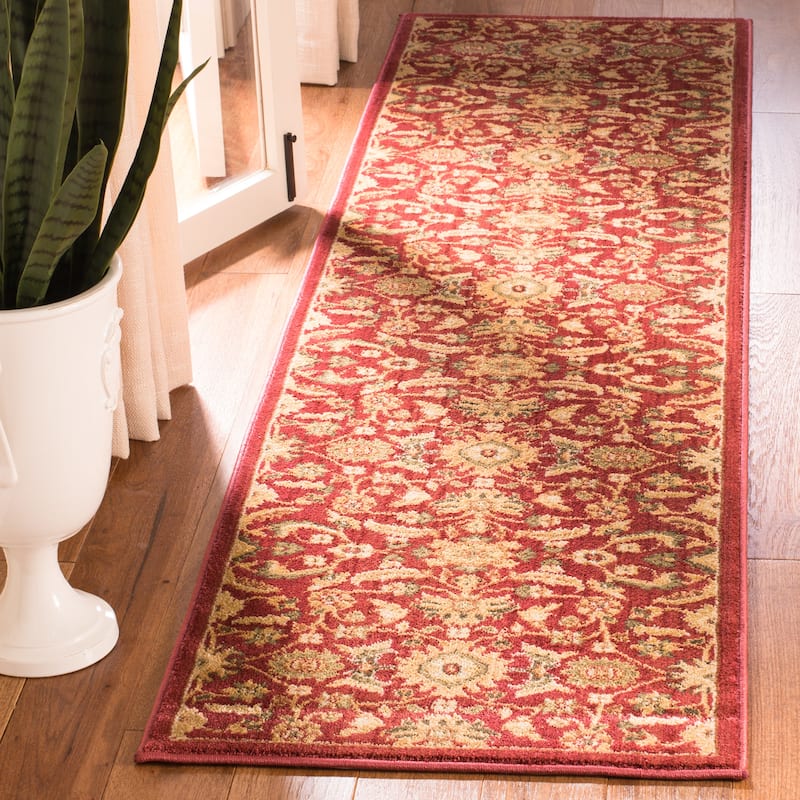 SAFAVIEH Heirloom Deb Traditional Oriental Rug - 2'3" x 8' Runner - Red/Gold