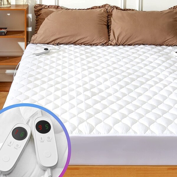 Temperature Regulating Quilted Electric Heated Mattress Pad On Sale Bed Bath Beyond 36899067