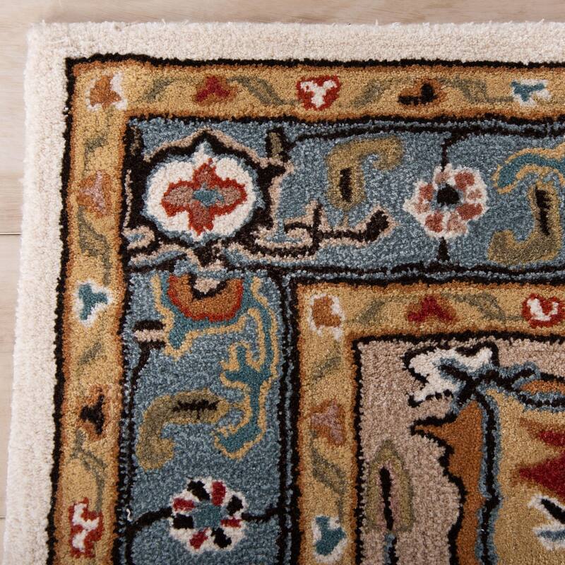 Alora Decor Cyrus Transitional Medallion Hand-Tufted Wool Rug