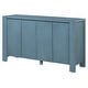 preview thumbnail 9 of 18, 4-door Storage Cabinet Navy Sideboard Buffet TV Cabinet Console Table