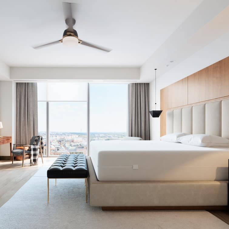 Waterproof, Bedbug Proof, Dust Mite AllergenResistant Hybrid Zippered