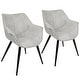 preview thumbnail 1 of 9, LumiSource Wrangler Contemporary Accent Chair (Set of 2)