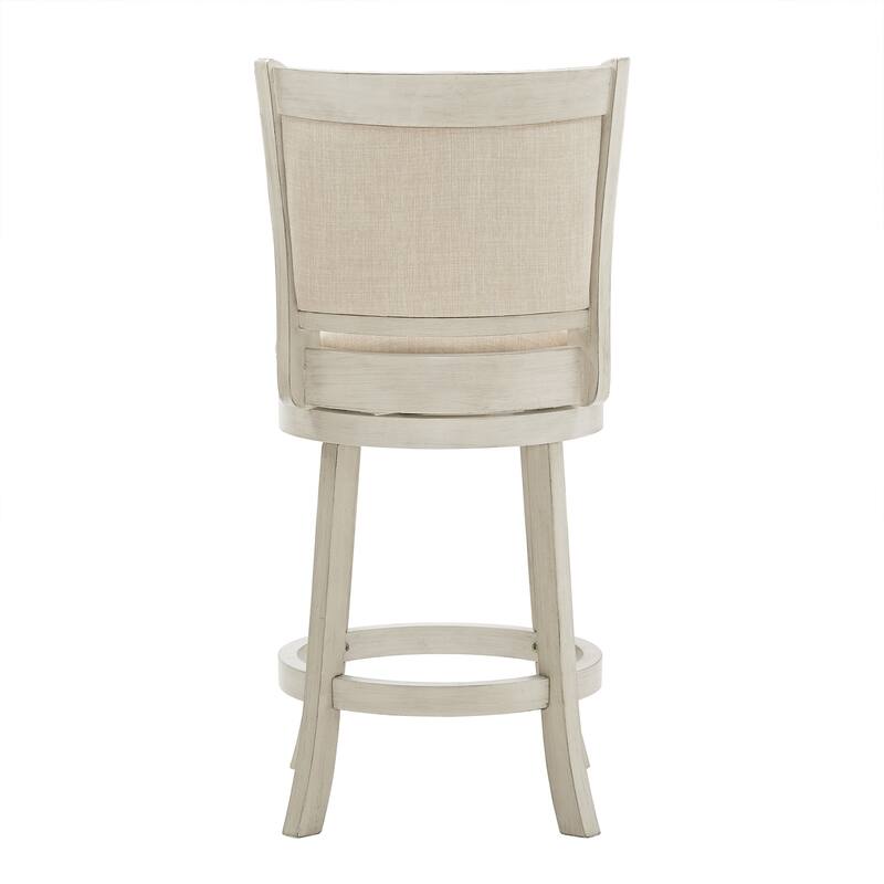 Verona Panel Back Swivel Counter Height Stool by iNSPIRE Q Classic