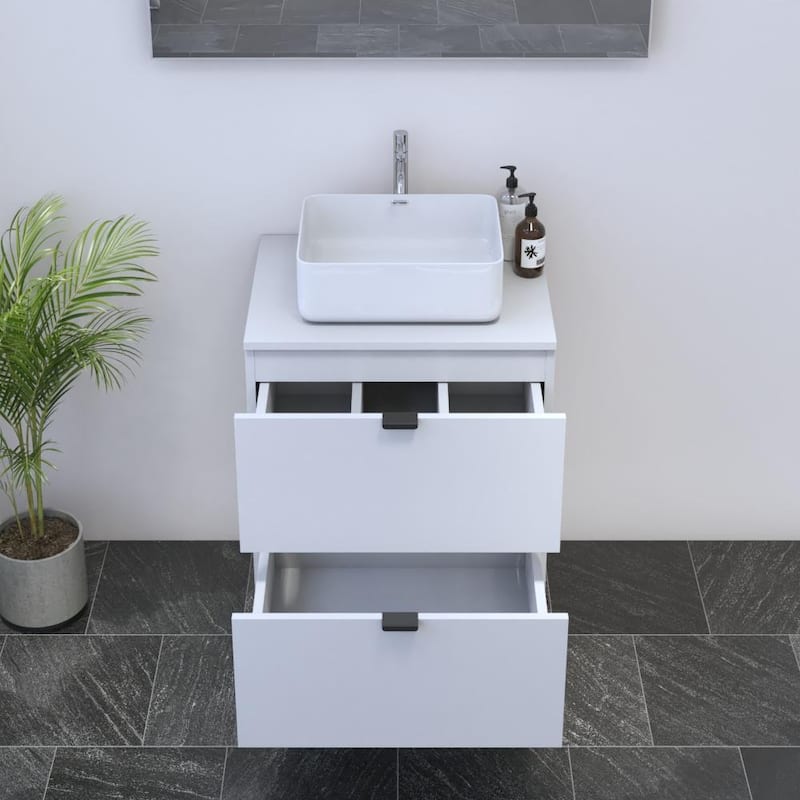 Ines 2S 60 Floating Bathroom Vanity (24" Width)
