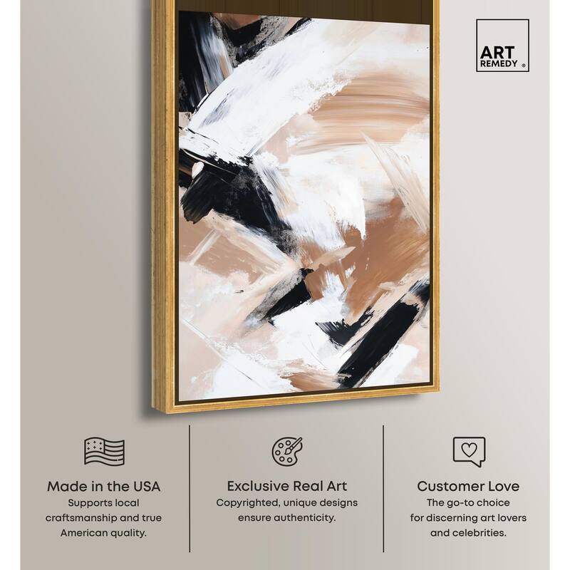 Sable and Sand I Canvas by Art Remedy