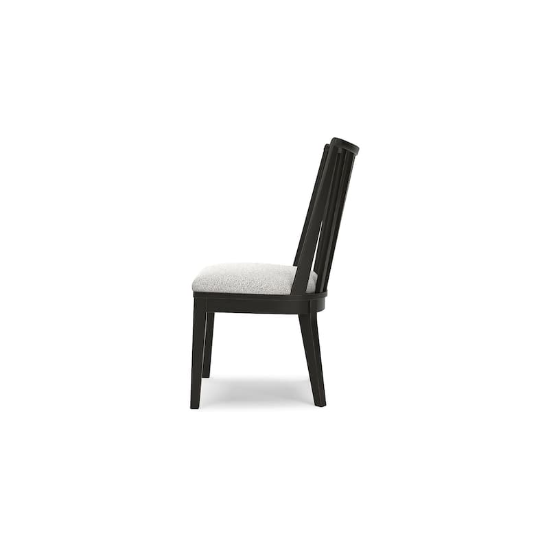 Signature Design by Ashley Galliden Black Dining Chair - 20.5"W x 23.25"D x 37"H