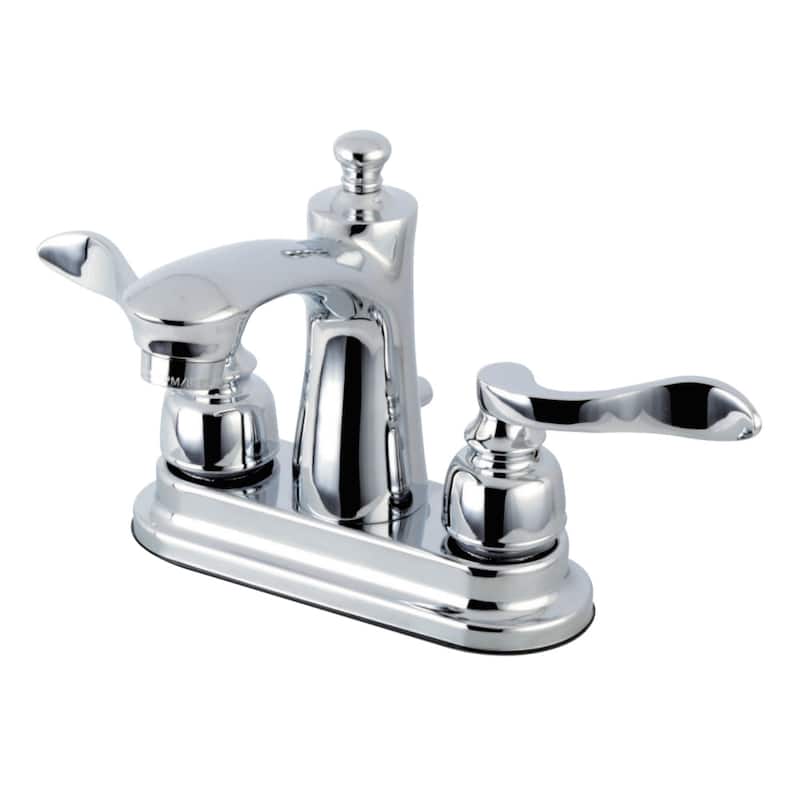 Kingston Brass NuWave French 1.2 GPM Centerset Bathroom Faucet with - Polished Chrome