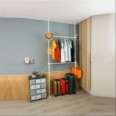 Heavy Duty Design Telescopic Garment Rack