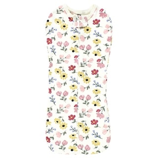 Hudson Baby Infant Girl Sleep Pod, Soft Painted Floral, 0-2 Months - Soft Painted Floral - 0-2 Months