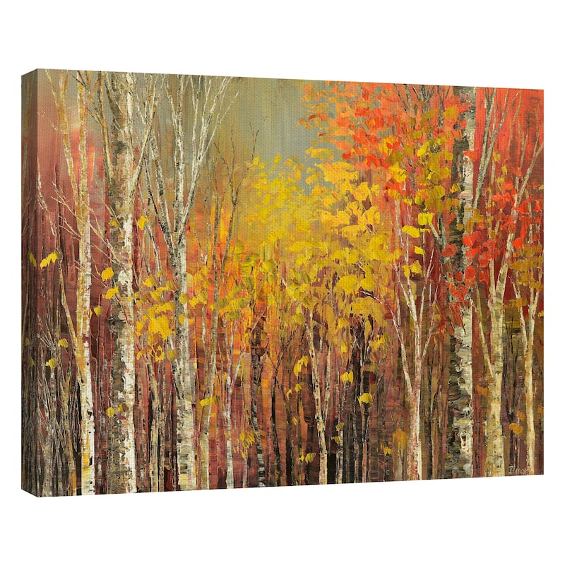 Tangled Colors by Tatiana Illina Canvas Art Print