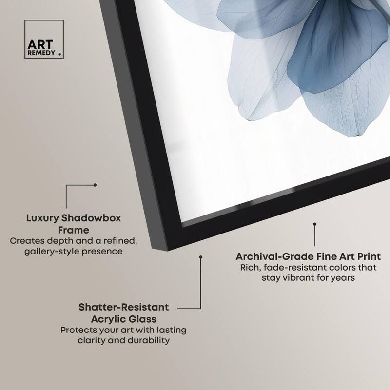 Morning Petalia III Shadowbox by Art Remedy