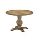 preview thumbnail 29 of 27, Roundhill Furniture Havre Pedestal Base Round Dining Table