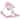 Dream On Me 2-in-1 Charlie Car Walker in Pink