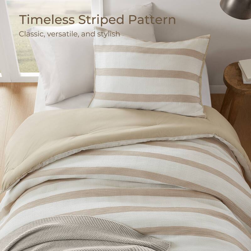 Chelsea Square Merritt Yarn-dyed striped comforter