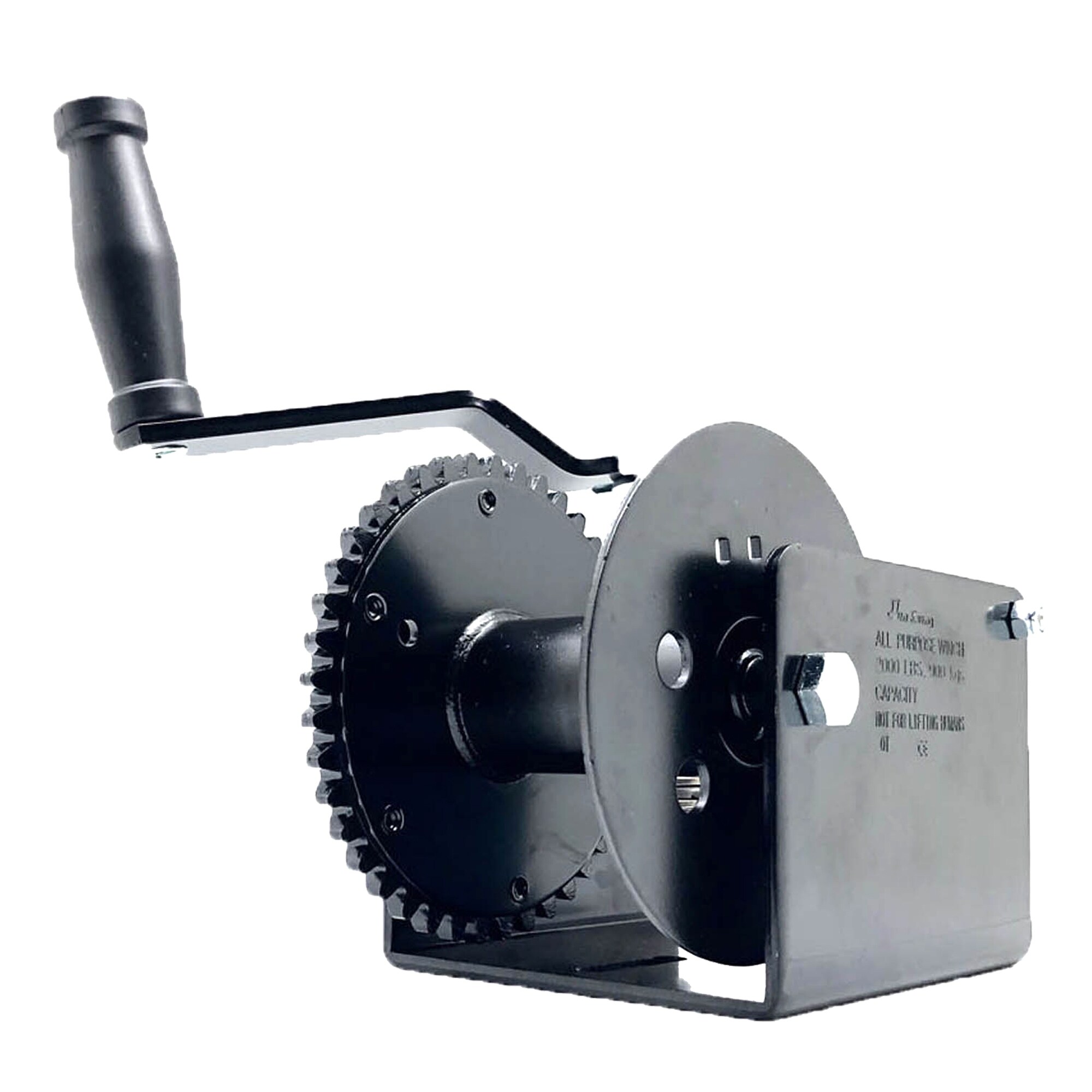 Shop Worm Gear Puller Hand Winch With Manual Brake And Sidewind