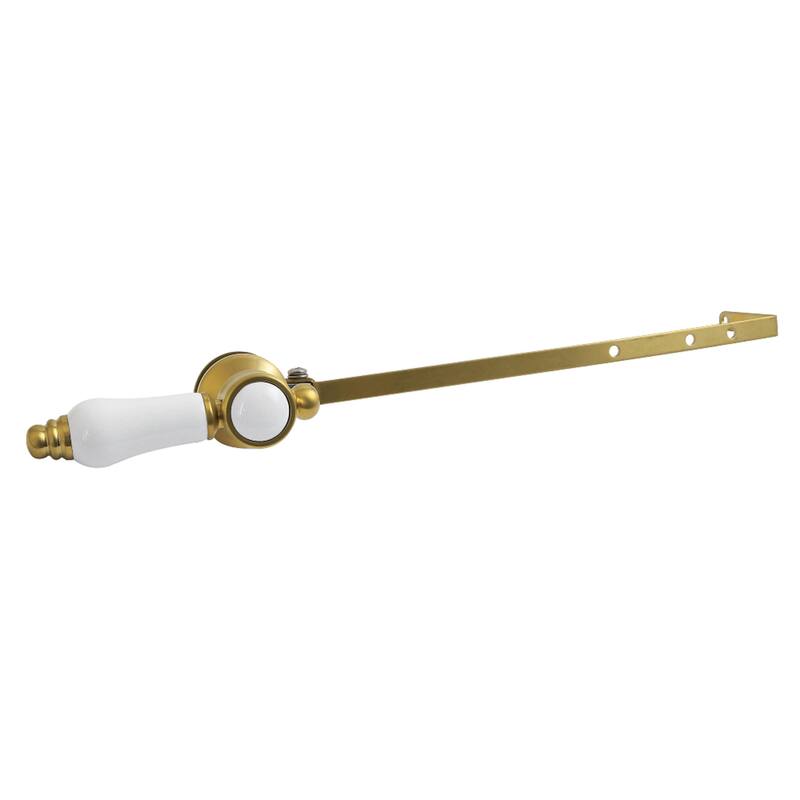 Kinston Brass Universal Front or Side Mount Toilet Tank Lever - Brushed Brass